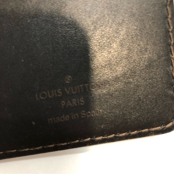 Louis Vuitton vintage bi-fold male portefeuille with insert - Picture 10 of 16